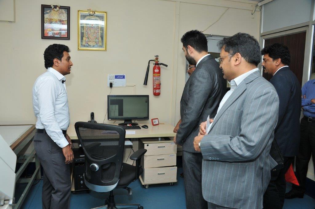 INDUSTRIAL VISIT AT VEEPEE GRAPHIC BANAGALORE photo 1