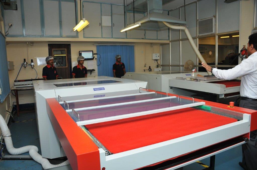 INDUSTRIAL VISIT AT VEEPEE GRAPHIC BANAGALORE photo 3