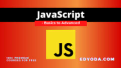 JavaScript - Basics to Advanced