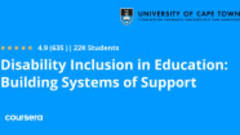 Disability Inclusion in Education: Building Systems of Support