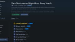 Data Structures and Algorithms: Binary Search