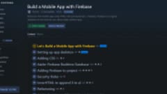 Build a Mobile App with Firebase
