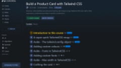 Build a Product Card with Tailwind CSS