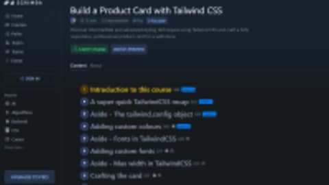 Build a Product Card with Tailwind CSS