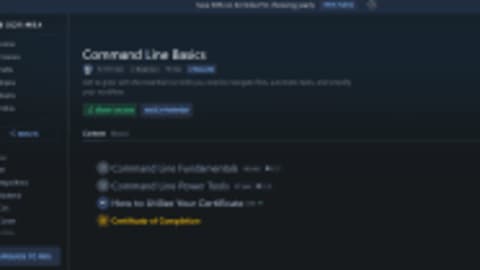 Command Line Basics
