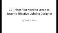 Lighting Design Basics
