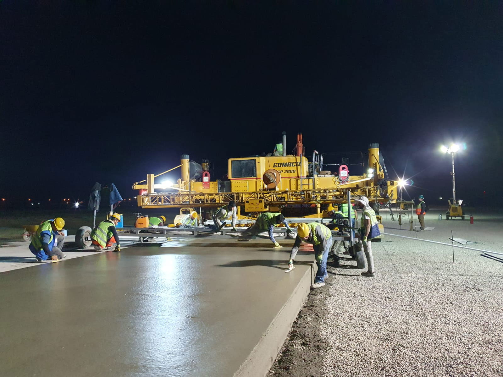 Erbil Taksiyolu Yapımı, Erbil Havaalanı (EAE) – IRAK – Temmuz 2021 – Aralık 2021