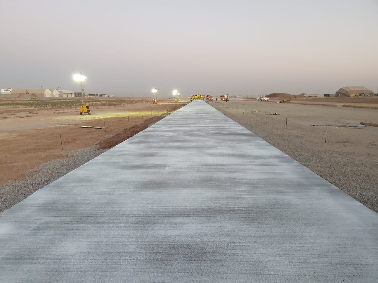 Erbil Taksiyolu YapımıYapımı, Erbil Havaalanı (EAE) 