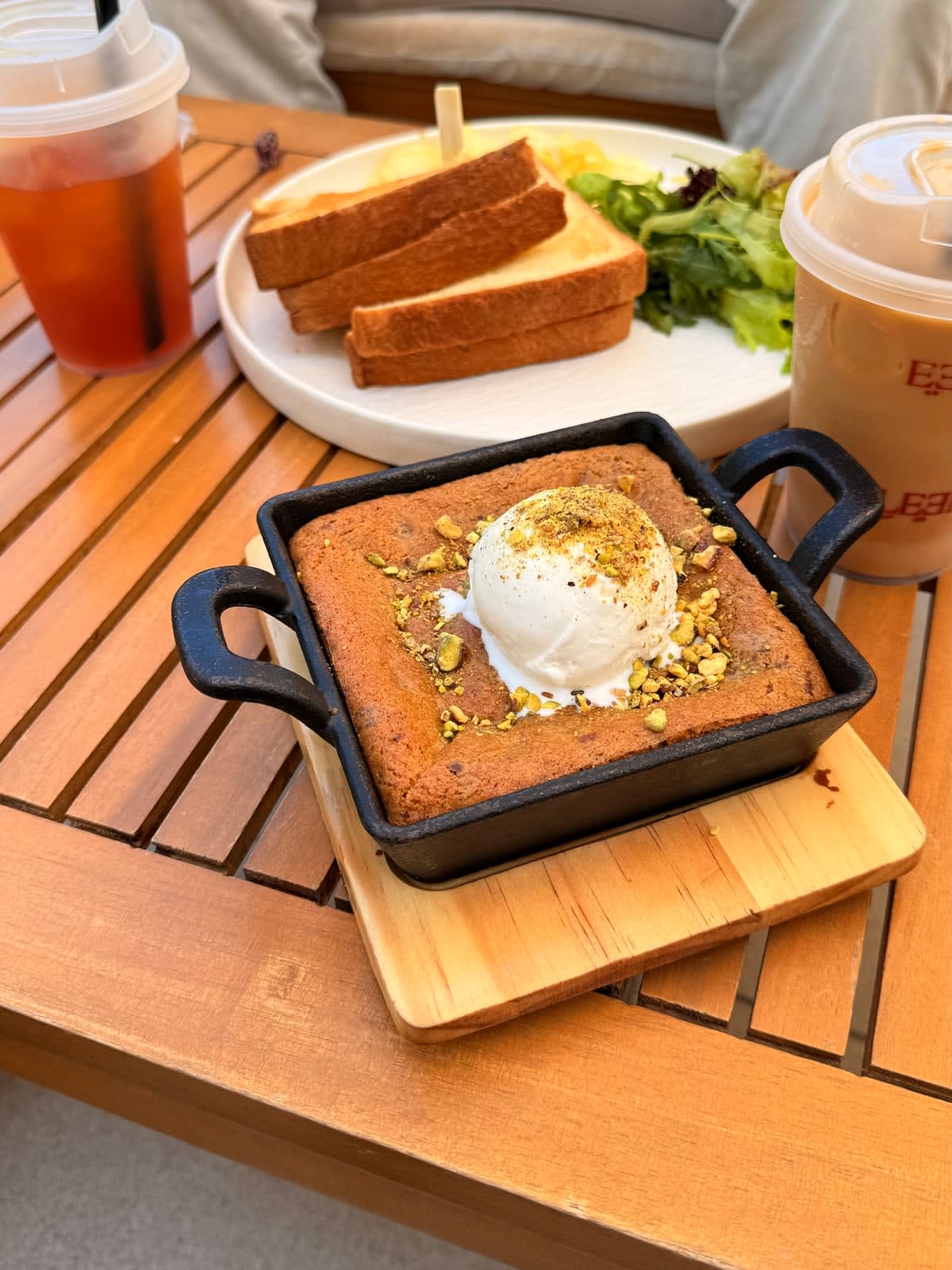 Late lunch bij Kaleem na het snorkelen