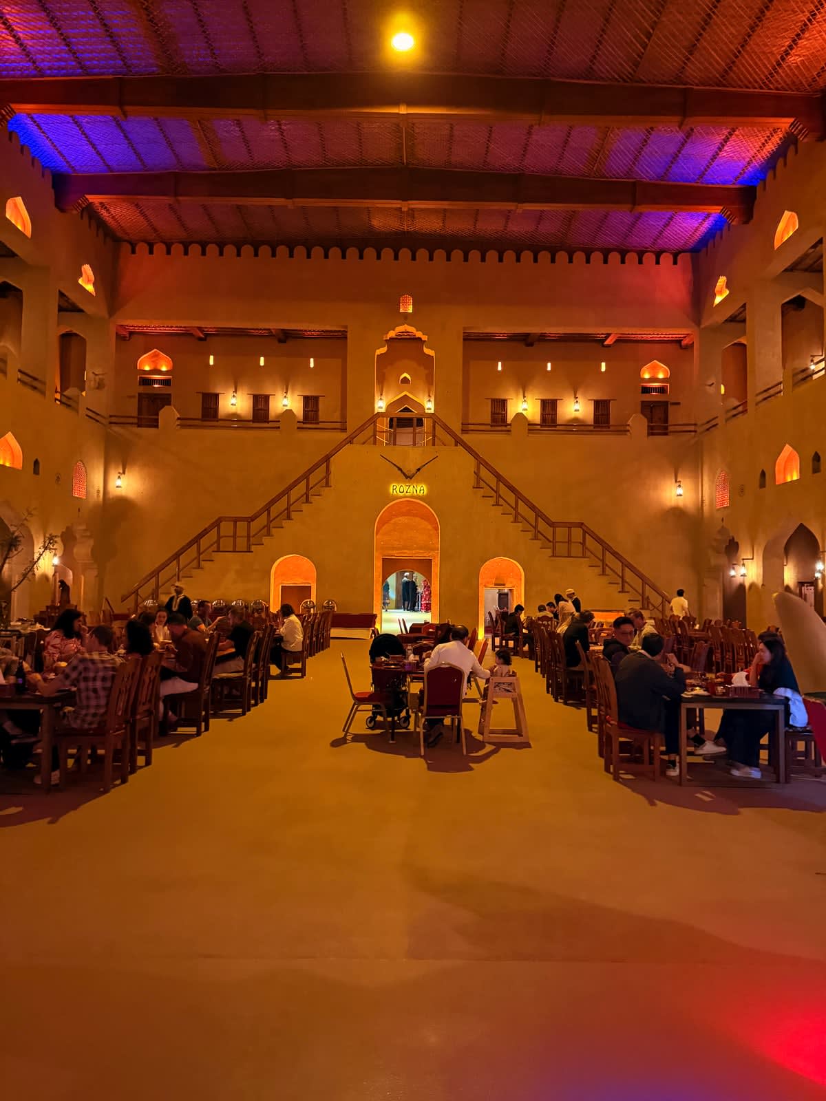 Diner bij Rozna in Muscat