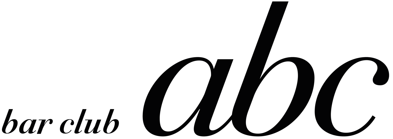 Logo de Bar Club ABC à Lausanne