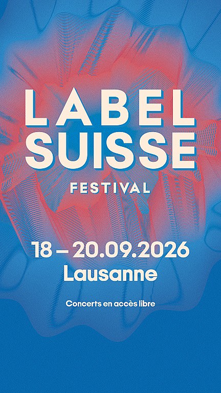 Affiche de l'événement LABEL SUISSE - DIMANCHE : Personne + Mel D + Distorted Orchestra , Festivals le 20 septembre 2026.