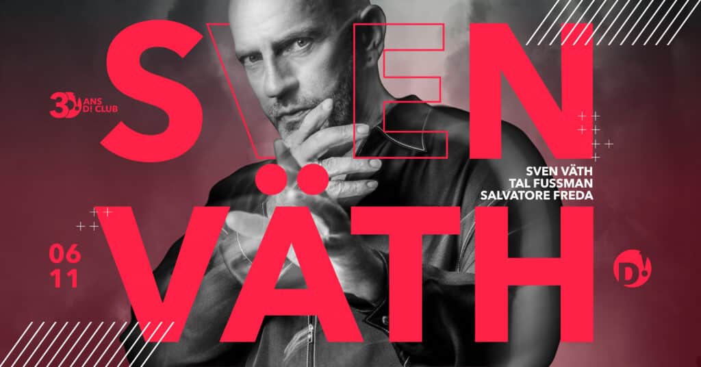 Affiche de l'événement PAPA SVEN, DJ set le 6 novembre 2026.