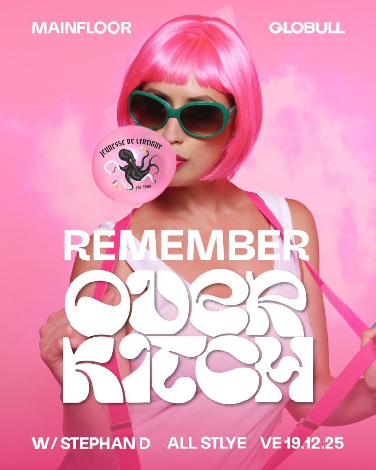 Affiche de l'événement OVERKITCH, DJ set le 19 décembre 2025.