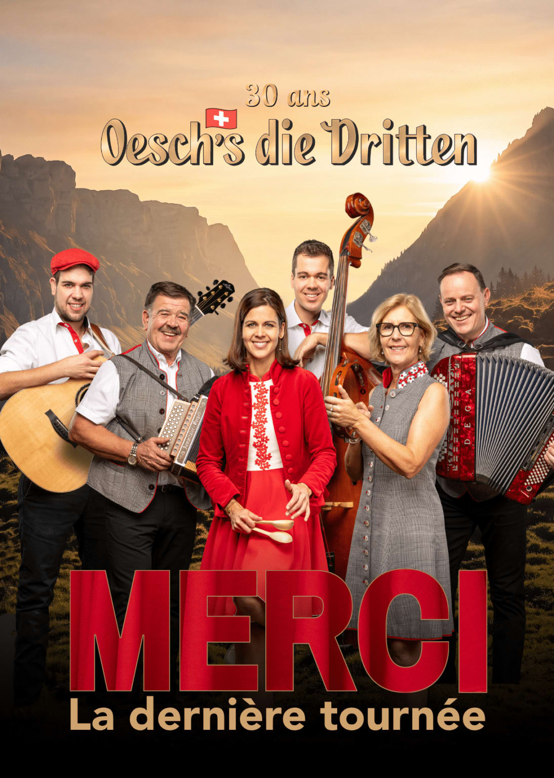 Affiche de l'événement Oesch’s die dritten, Concert le 26 novembre 2027.