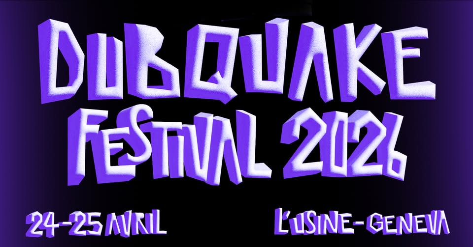 Affiche de l'événement DUBQUAKE FESTIVAL 2026, Festivals le 25 avril 2026.