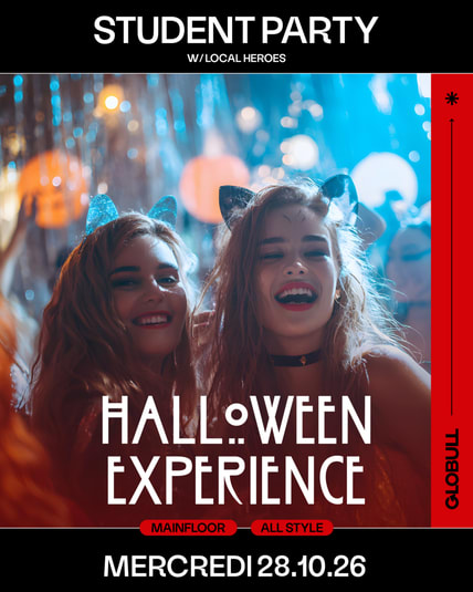 Affiche de l'événement Halloween Experience x STUDENT PARTY, Soirée à thème le 28 octobre 2026.