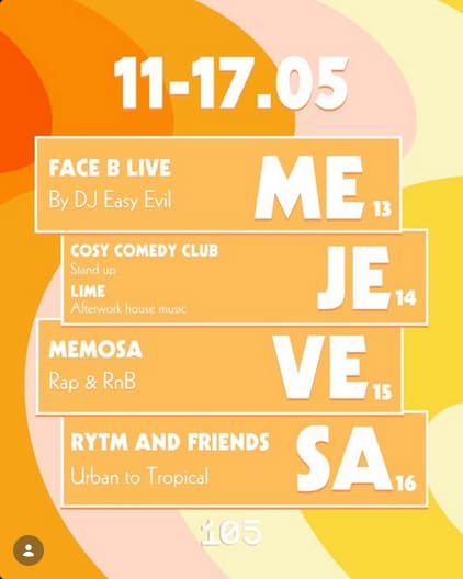 Affiche de l'événement RYTM AND FRIENDS, Soirée à thème le 16 mai 2026.