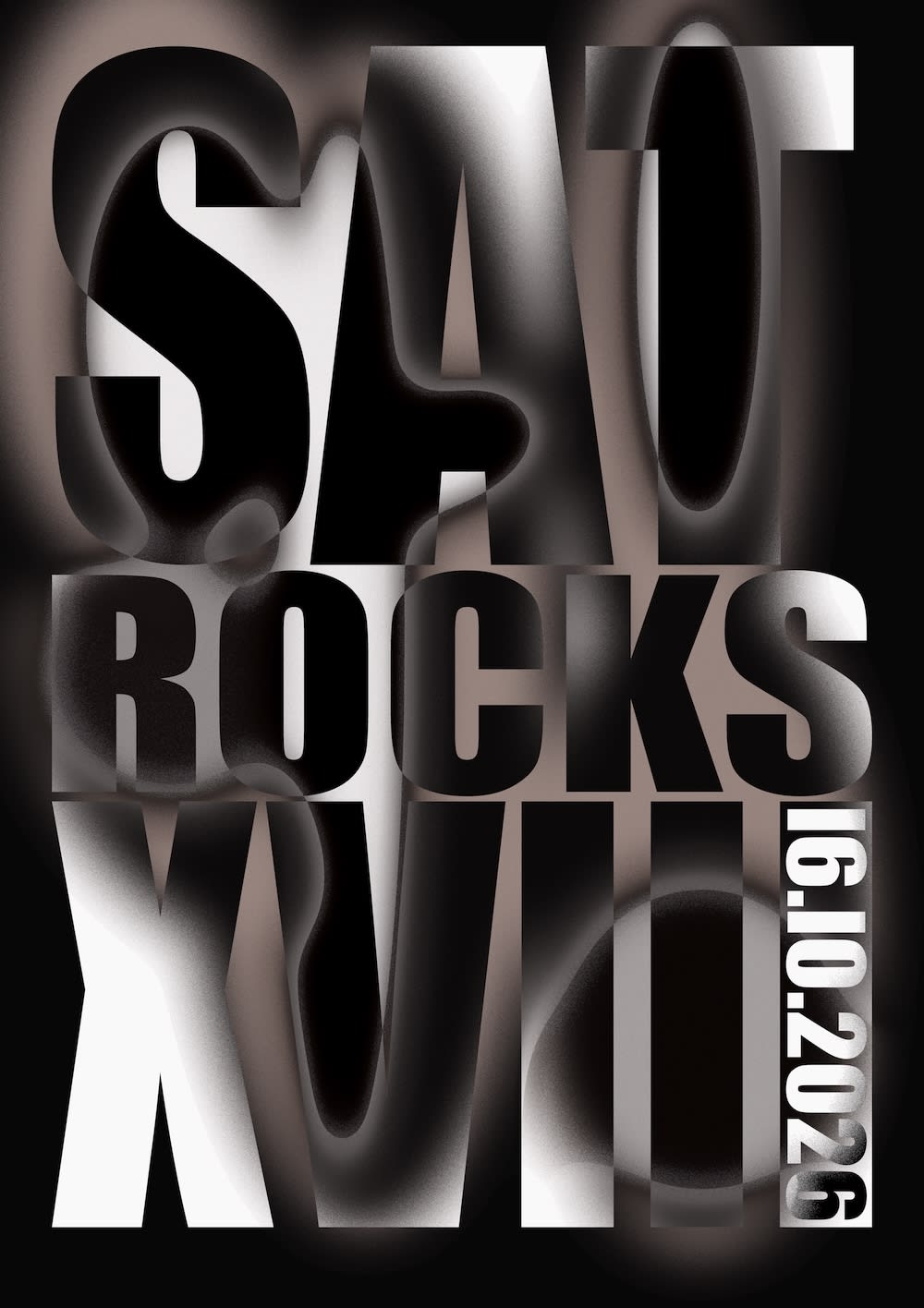 Affiche de l'événement Satrocks XVIII, Concert le 16 octobre 2026.