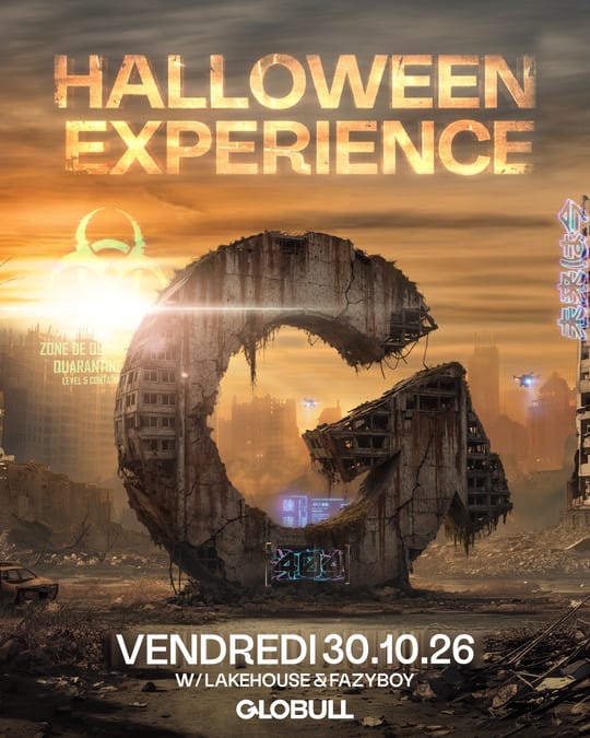 Affiche de l'événement Cyber Apocalypse x Halloween Experience, Soirée à thème le 30 octobre 2026.