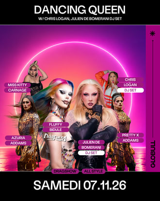 Affiche de l'événement Special Drag Show : Fluffy Bidule (Drag Race France) & More, Soirée à thème le 7 novembre 2026.