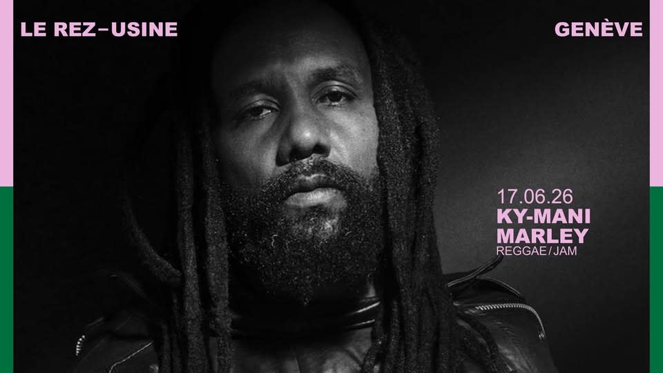 Affiche de l'événement Ky-Mani Marley, Concert le 17 juin 2026.