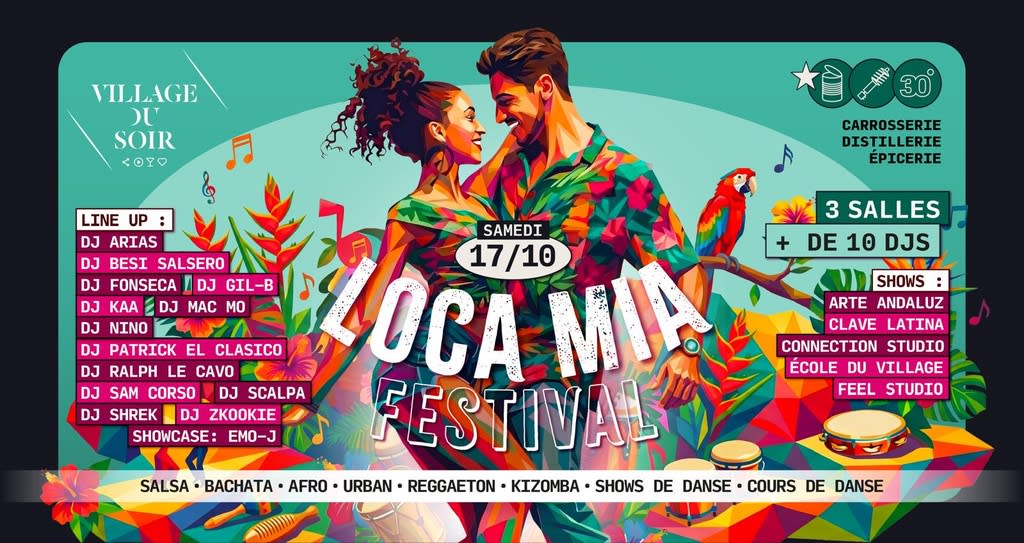 Affiche de l'événement FESTIVAL LOCA MIA 3ème édition, Festivals le 17 octobre 2026.