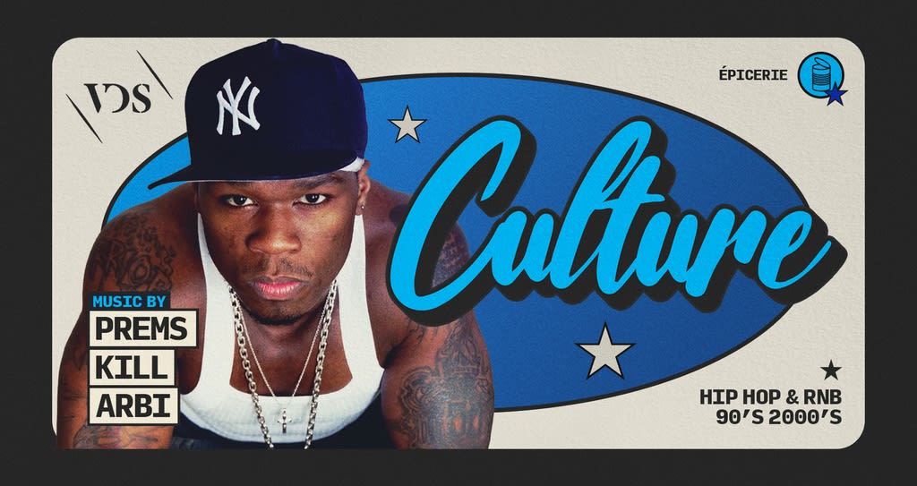Affiche de l'événement CULTURE, DJ set le 3 juillet 2026.