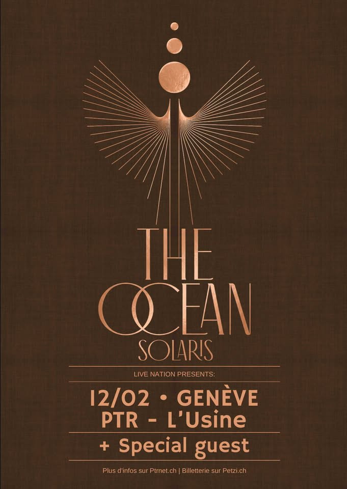 Affiche de l'événement The Ocean (DE) + Special Guest, Concert le 12 février 2027.