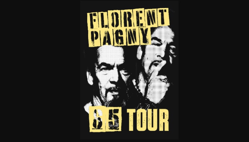 Affiche de l'événement Florent PAGNY le retour - La tournée des 65 ans, Concert le 2 décembre 2026.