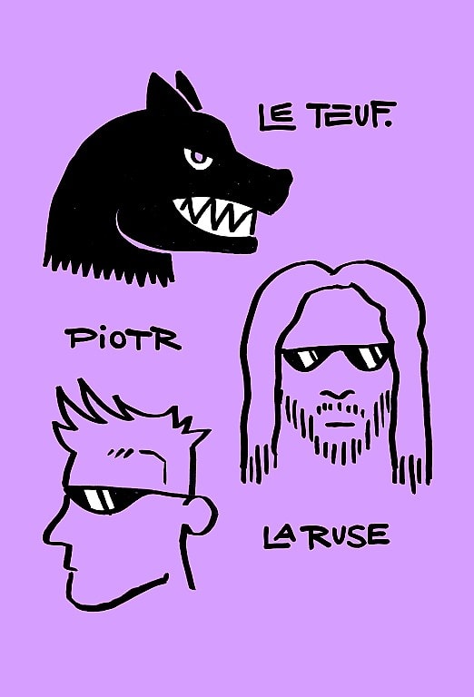 Affiche de l'événement LE TEUF DE PIOTR ET LA RUSE  + GLAASCATS, Concert le 18 décembre 2026.