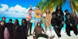 Affiche de l'événement Ebullition x Nouveau Monde : Fluffy Machine + Nostalgie Plage + V, Concert le 6 juin 2026.