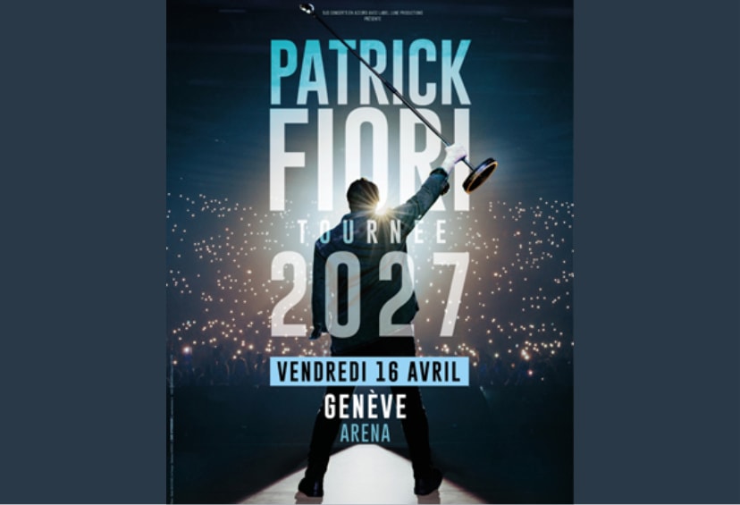 Affiche de l'événement Patrick FIORI, Concert le 16 avril 2027.