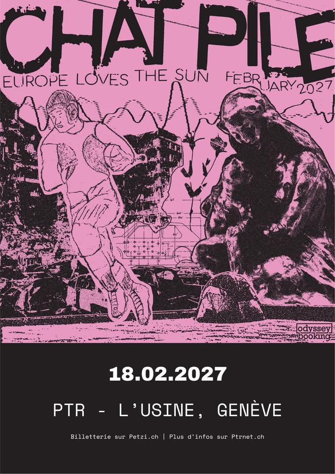 Affiche de l'événement CHAT PILE (US), Concert le 18 février 2027.