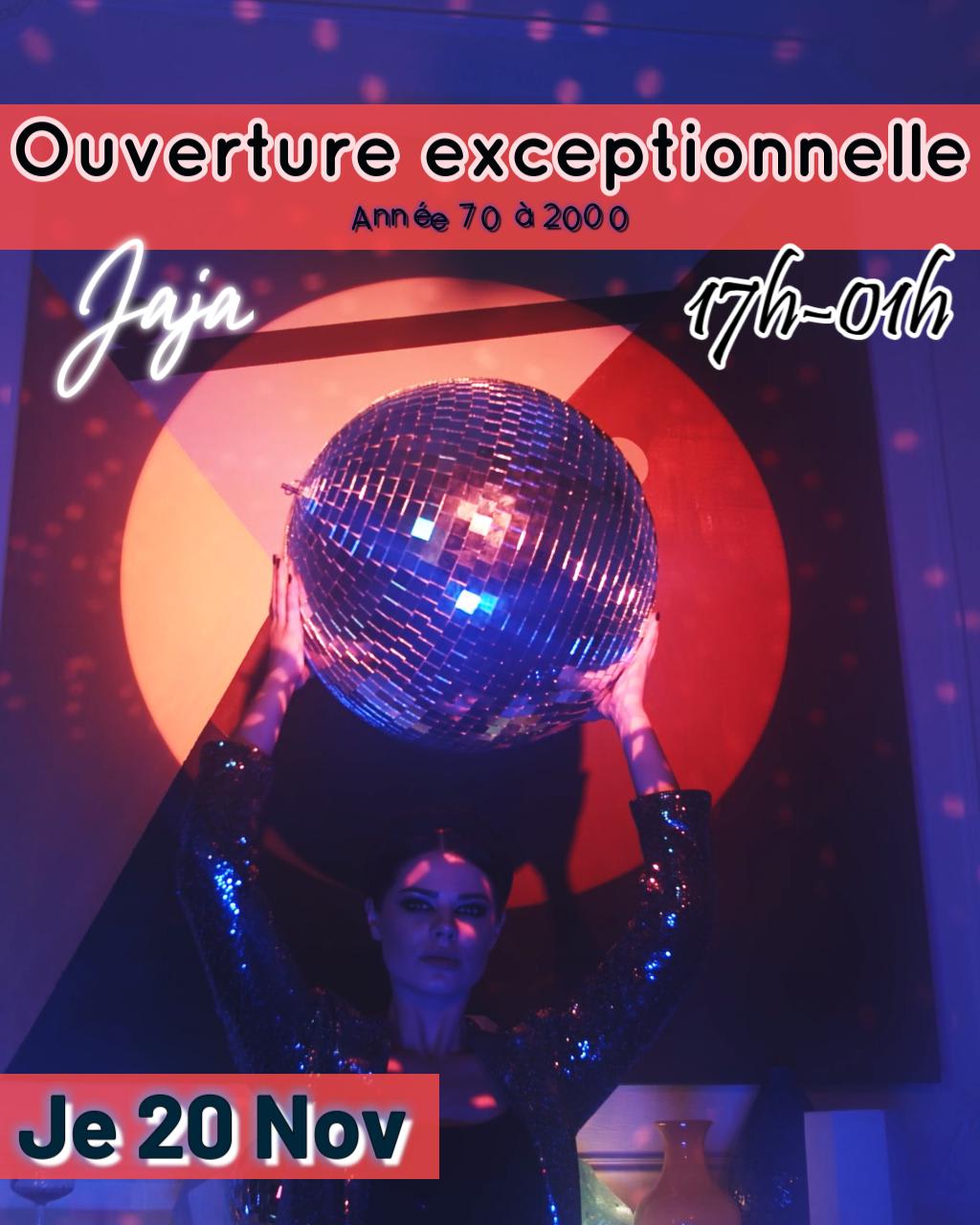 Affiche de l'événement ✨ Soirée 70’s → 2000, Afterwork le 20 novembre 2025.