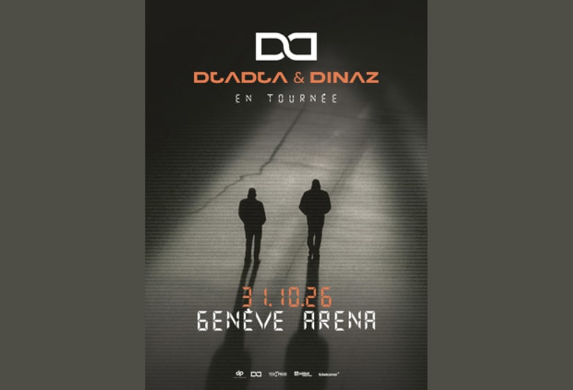 Affiche de l'événement DJADJA & DINAZ, Concert le 31 octobre 2026.