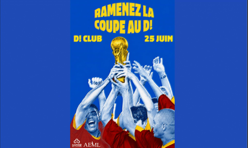 Affiche de l'événement COOLDOWN HEC, Soirée à thème le 25 juin 2026.