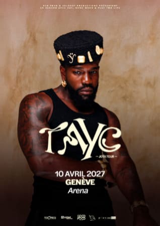 Affiche de l'événement TAYC, Concert le 10 avril 2027.