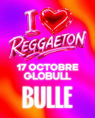Affiche de l'événement I ❤️ REGGAETON, Soirée à thème le 17 octobre 2026.