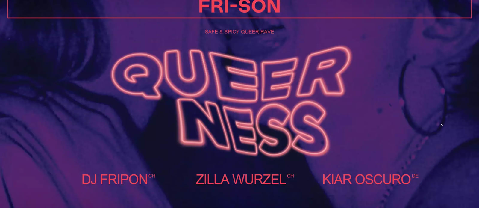 Affiche de l'événement LA QUEERNESS , Soirée à thème le 18 avril 2026.