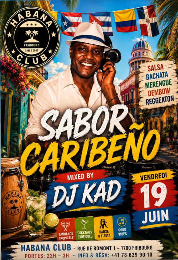 SABOR CARIBEÑO - Habana Club, Fribourg