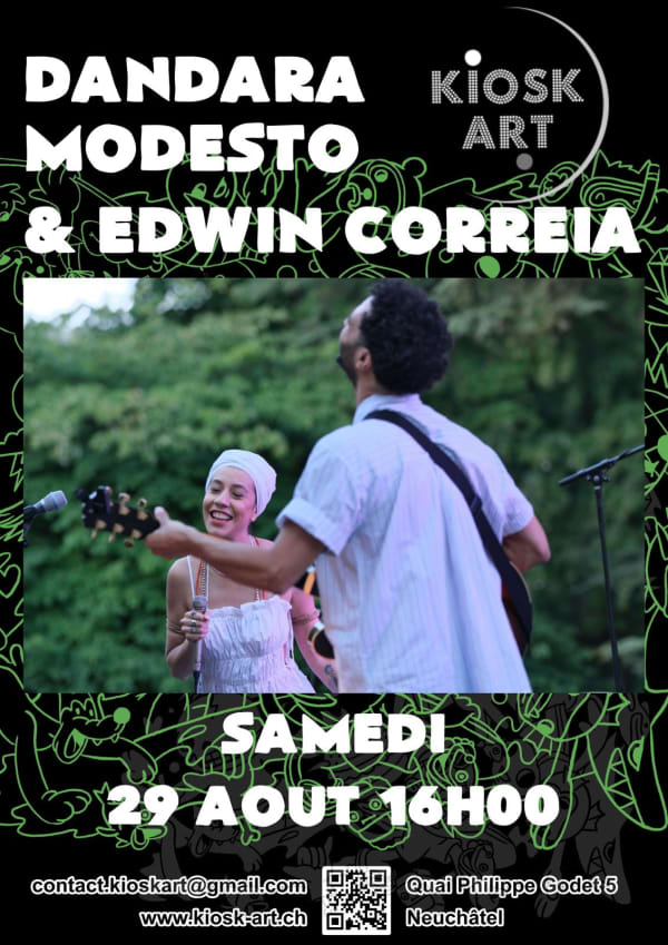Dandara Modesto & Edwin Correia - Kiosk-Art, Neuchâtel