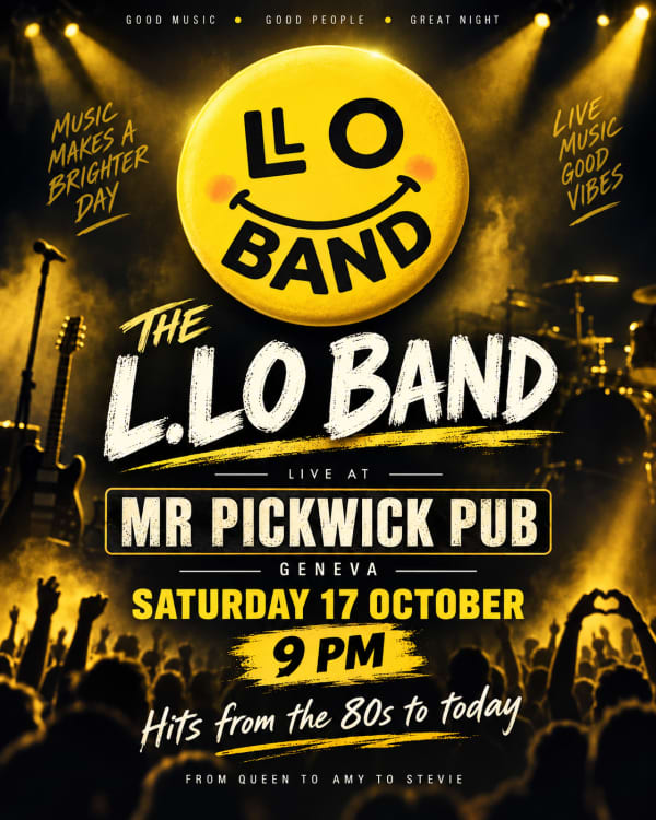 The L.LO Band · Live at Mr Pickwick - Mr. Pickwick Pub, Genève