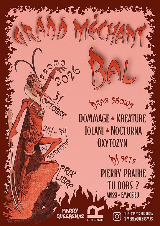 Grand Méchant Bal - Promo 2026 - Le Romandie, 1003 Lausanne