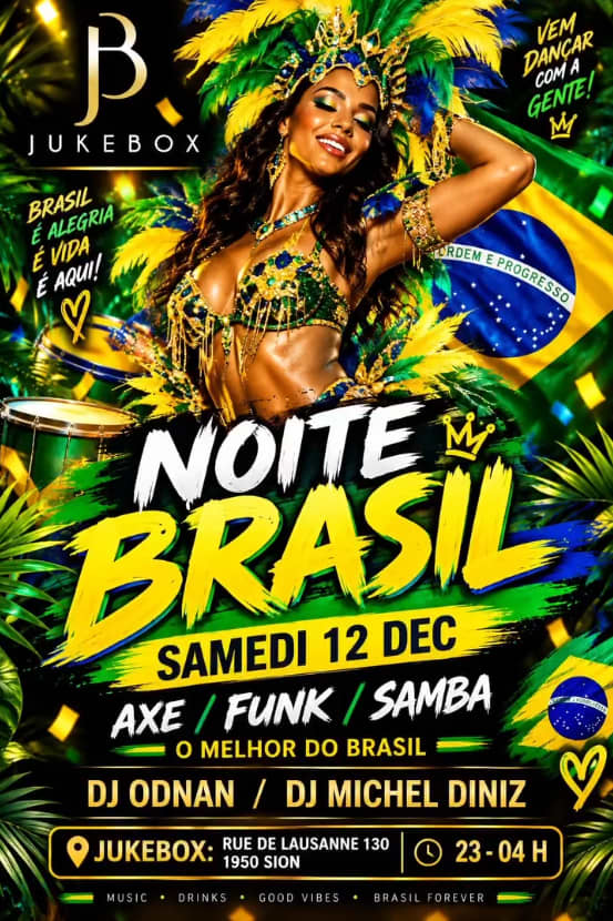 Noite Brasil - Jukebox Sion, Sion