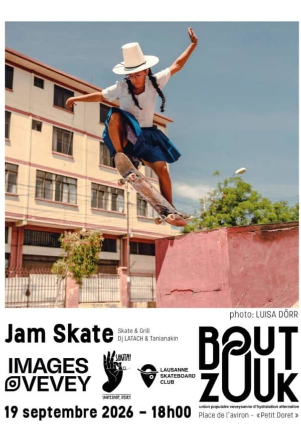 Bout’Zouk présente: Jam Skate - Le Bout du Monde Vevey, Vevey