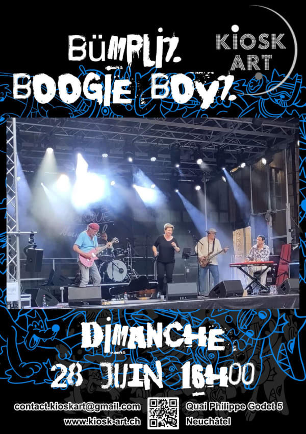Bümpliz Boogie Boyz - Kiosk-Art, Neuchâtel