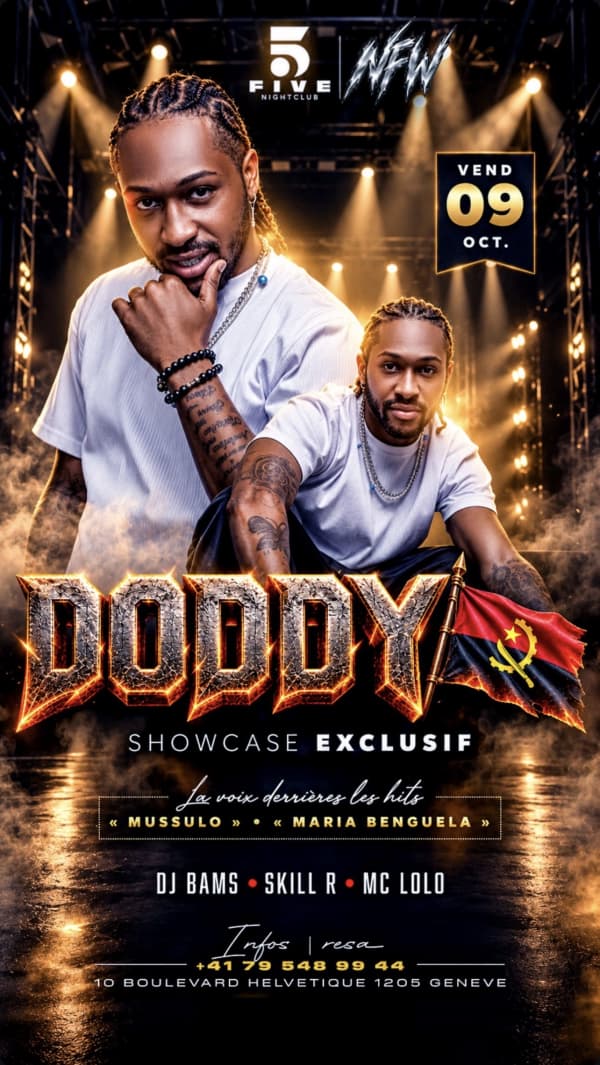 Doddy - Five Night Club Genève, Genève