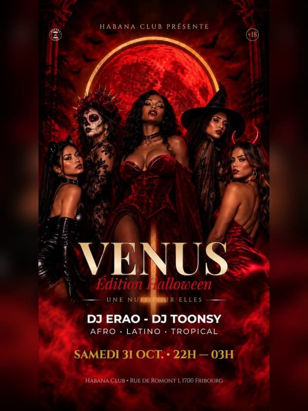 SPECIAL NIGHT VENUS - Habana Club, Fribourg