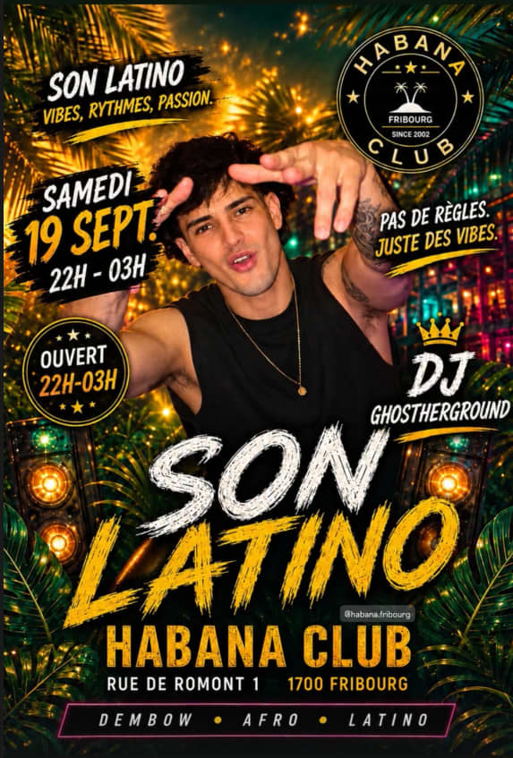 SON LATINO - Habana Club, Fribourg